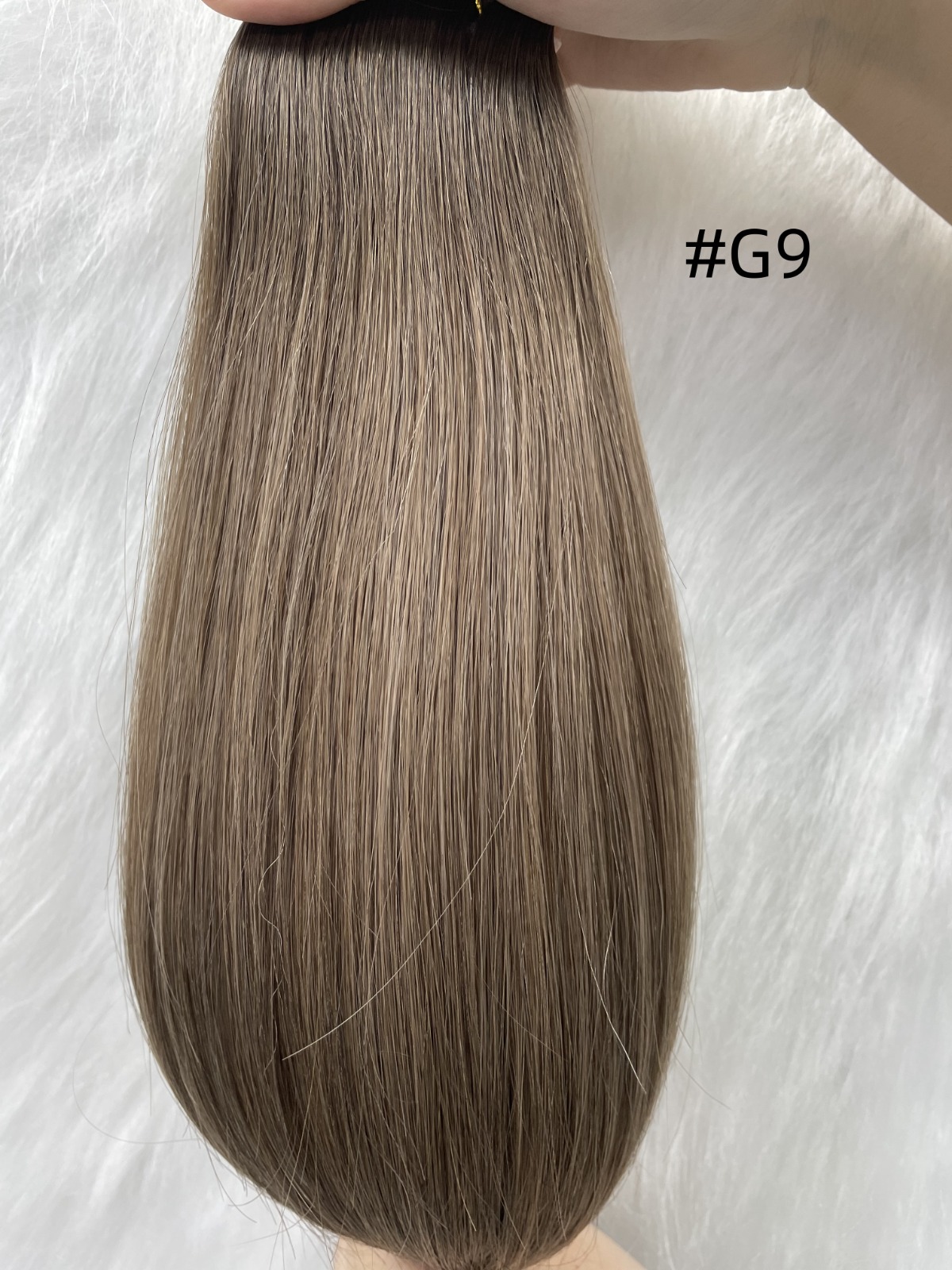 G-9 hair swatch